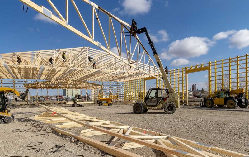 ʻO ka wehewehe kikoʻī o ke kūkulu ʻia ʻana o ka truss nui