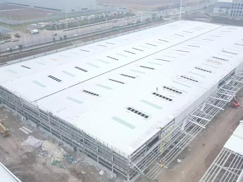 Nui Span Steel Structure Construction Sandwich Panel Wall